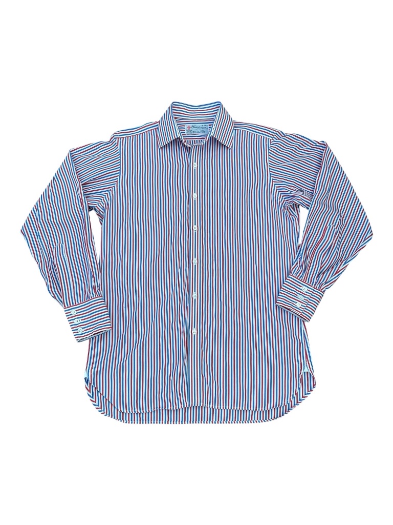 Turnbull & Asser Bengal Stripe Shirt Euc